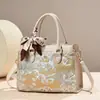 Nova Coleção Outono/Inverno 2026: Bolsa de Mão Estilo Chinês para Mulheres, Elegante Bolsa de Noiva, Bolsa de Casamento, Nova Bolsa Vermelha Estilo Chinês para Mãe, Presente Perfeito