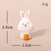 Enfeites de Micro Paisagem Coelho Fofo Criativo Decoração de Artesanato DIY de Resina para Desktop Pequenos Enfeites Acessórios Atacado