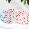 Gorro de Ducha Impermeable de Satén Engrosado Cubierta para la Cabeza de Baño para Adultos del Hogar Resistente al Aceite, al Humo y al Polvo Gorro de Protección para el Cabello Multicolor Opcional