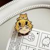 Versión Q del original dios culo dibujos animados decorativo regalo papelería sello clip almohadilla clip pp clip ins mercancía para estudiantes
