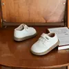 Sapatos para Bebês e Crianças Pequenas, Sola Macia Antiderrapante, 0-1 a 3 Anos, Sapatos de Couro para Bebê, Sapatos Sociais Estilo Britânico, Sapatos de Performance Masculinos e Femininos