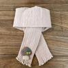Meia-calça de Lã Fina para Meninas Outono com Bordas Franzidas, Meia-calça Quente de Nove Pontos, Leggings de Princesa, Camada de Base Infantil