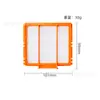 Compatible con la Aspiradora Shark A-V2501Ae/A-V2502Ae Juego de 7 Piezas de Cepillo Rodillo, Cepillo Lateral y Filtros Consumibles