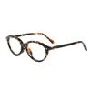 Gafas Antiluz Azul de Gama Alta para Personas Mayores, Gafas de Lectura Retro Nerd para Damas con Montura Pequeña, Gafas de Lectura Redondas para Rostro Pequeño