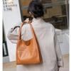 Bolso Tote de Piel Genuina para Mujer Modelo Nuevo 2026 Gran Capacidad Bolso de Oficina Piel de Vaca de Primera Capa Bolso Grande Moda Simple Bolso de Hombro
