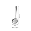 Juego de espátulas de acero inoxidable regalo personalizado transfronterizo espátula para verduras fritas cuchara de sopa colador espátula para bistec frito juego de utensilios de cocina de 5 piezas venta al por mayor