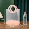 Bolsa de Presente de Ano Novo Bolsa de Presente PP Fosca Bolsa Transparente de Plástico Bolsa de Presente de Aniversário Bolsa de Embalagem de Casamento
