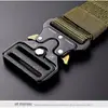 Cinto de Fivela de Lona e Nylon Explosões Transfronteiriças Cobra Tactical Belt Ferramentas de Exterior Calças Camufladas Versáteis com Homens