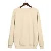 Sudadera de Color Sólido con Cuello Redondo, Talla Europea Transfronteriza para Hombres y Mujeres, Sudadera Básica de Moda sin Estampado E22
