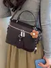 Yaozi 2026 principios de otoño nuevo color de moda estilo retro de bloques de color bolso cubo texturizado, adecuado para ir al trabajo, se puede llevar como bolso de hombro, bolso cruzado o bolso de mano