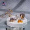 Botella Pequeña de Acrílico para Niu Zhang Zhi, Polvo de Ginseng, Tabletas de Pepino de Mar, Dulces, Cápsulas Blandas, Ginseng Americano, Cordyceps Suplementos para la Salud