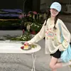 Blusas de Manga Larga para Niñas Mayores, Ropa Protectora Solar Nueva de Verano 2026, Camisetas para Niñas, Ropa de Verano Elegante para Niños, Camisetas de Moda