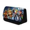 Estuche de Lápices Nuevo Transfronterizo de Roblox para Estudiantes, Caja de Almacenamiento de Gran Capacidad para Artículos de Papelería, Estuche de Lápices de Doble Capa Nicho Resistente a la Suciedad para Niños