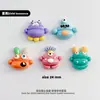XN Miss Little Monster Muñeca de Dibujos Animados Accesorios de Resina DIY Horquilla Accesorios para el Cabello Hebilla para Zapatos Zapatos con Agujeros Adhesivo de Personalidad