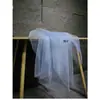 Tejido de malla ligera al agua velo fino tela para vestido de novia gasa suave sedosa organza transparente tela de diseñador para ropa
