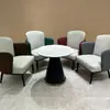El Fabricante Recomienda Sillas de Comedor Metálicas Minimalistas, de Lujo Ligero y Gama Alta Estilo Italiano para Hoteles, Clubes, Salones Privados, Restaurantes de Hot Pot y Comedores