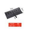 Acero Manganeso Templado Fábrica de Palas de Nieve en stock Cabello Recto Exterior Sorbus Pala de Nieve Empujador de Nieve Herramienta de Retiro de Nieve Pala