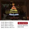 Decorações de Natal Transfronteiriças Papai Noel Árvore Adesivos de Janela Celofane Ano Novo Loja de Shopping Decoração de Janela Eletrostático