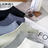Calcetines de barco de gasa menta para hombre, calcetines cortos de verano antibacterianos y desodorantes, calcetines lisos clásicos antibacterianos para hombre, calcetines Zhuji