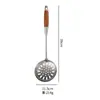 Aço inoxidável 304 utensílios de cozinha domésticos espessados Espátula de Jacarandá cozinhando suprimentos de utensílios de cozinha domésticos