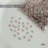 2*3 strass de circonita ovalada para decoración de uñas, strass blancos de moda y deslumbrantes, de fondo plano y forma irregular, accesorios de circonita para uñas ponibles