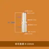 Adaptador de Torre Resistente a Altas Temperaturas Interface de Conversão de Tamanho Pequeno Conexões para Tubos de Água e Gás Tubo Flexível de Plástico Conector Reto Redutor de PP