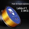 Pirata do norte linha de pesca de 100 metros Linha principal Sub-linha importada linha competitiva de seda original Super linha de pesca de tração linha de nylon