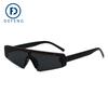 Defeng 18099 Pasarela europea y americana negro sin montura Ojo de gato gafas de sol para hombre gafas de sol para mujer punto venta al por mayor