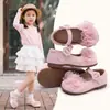 Zapatos de princesa de cuero con suela blanda para niñas, zapatos versátiles para primavera y otoño, zapatos planos nuevos para niños, zapatos de niña, zapatos escolares para niñas