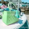 Bolsa de armazenamento de praia bolsa de mão transfronteiriça europeia e americana bolsa de praia eva buraco Bolsa grande cesta EVA bolsa para pet bolsa de compras