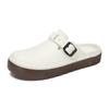 Sandálias Masculinas de Verão Novo Estilo Eva com Sola Grossa Antiderrapantes Resistentes ao Desgaste para Uso Externo Casual Moda Praia Chinelos Fechados