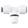 Venta al por mayor de fábrica accesorios conector purificador de agua codo todo tipo de adaptador rápido Tubo de agua PE alambre interno alambre externo
