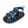 Sandalias de verano para bebé 0-12 meses sandalias transpirables para hombre suelas suaves 0-1 años zapatos para primeros pasos zapatos de bebé venta al por mayor 2577