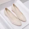 Zapatos Planos de Piel Suave para Mujer, para Estar de Pie Mucho Tiempo, Pies sin Cansancio, Zapatos de Trabajo, Nuevo Estilo Otoño 2026, Suela Suave, Cómodos, Boca Poco Profunda, Mocasines Versátiles