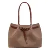 Moda 2025 Bolso Tote Retro Nuevo 2025 Nuevo Bolso de Mano de Gran Capacidad para Mujer Bolso de Hombro Casual para el Trabajo