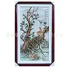 Pintura em Porcelana Cerâmica de Jingdezhen, Arte de Parede Humanística Pintada à Mão, Pintura Livre para Espaço de Chá, Pintura Decorativa Estilo Chinês Novo, Acessórios para Cerimônia do Chá