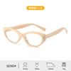Nuevo armazón de gafas ovalado de silicona para niños, moda para hombre, gafas de luz azul, montura sencilla de alto sentido, venta al por mayor para mujer