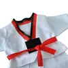 Conjunto de Bonecas de Fantasia Taekwondo Roupas Boneca Roupas de Fantasia para Boneca Acessórios para Boneca Roupas Boneca Roupas de Taekwondo para Boneca