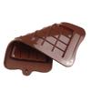 Molde de silicona para chocolate de edición completa, molde de silicona para azúcar, molde de encaje, gofre de chocolate, chispas de chocolate.