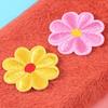 Sanai parche autoadhesivo sin costuras patrón de bordado de flores parche ropa pantalones agujero reparación y margen de reparación