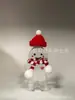 Garrafa Plástica Criativa de Homem de Pão de Gengibre de Natal 500ml PET Transparente Descartável Garrafa para Leite com Chá Copo de Bebida Fofo de Desenho Animado