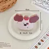 Gancho Fofo de Madeira Sem Furo Urso Filhote de Cachorro Gancho Adesivo Parte de Trás da Porta Guarda-Roupa Chave Bolsa Armazenamento Gancho Decorativo