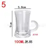 Taza con asa de cristal engrosado taza de café americana en relieve platillo juego de tazas de té negro turco resistente al calor taza de té exquisita
