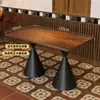 Mesas y sillas comerciales para tabernas y restaurantes, restaurante de té retro, mesas y sillas para salones privados de hotel, mesas y sillas de bar estilo americano, sillas de madera maciza