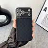 Funda de Teléfono con Patrón de Cuadros de Marca de Moda Adecuada para Apple 17Promax Que se Transforma Instantáneamente en una Nueva Cubierta Mate Anticaídas para iPhone 16 15