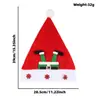 Gorros de Decoración Navideña, Disfraces para Fiestas Navideñas, Accesorios para Fotos, Gorros para Piernas de Papá Noel, Gorros de Navidad, Regalos