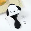 Peine de Cojín de Aire de Cachorro de Peluche y Panda de Dibujos Animados, Peine de Airbag para Niña Linda, Peine con Espejo Portátil, Cepillo para el Cabello con Masaje Integrado