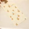 Gasa de Algodón Toalla Pequeña Estampado de Dibujos Animados Crepé Lavado Cuadrado para Bebé Niños Bufanda Chancla Lavado de Cara Guardería