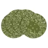 Manteles Redondos de Lino Más Vendidos Transfronterizos para Decoración de Mesa de Primavera, Manteles Redondos Temu con Diseños Impresos, Personalizables con Tus Propias Imágenes