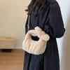 Bolsa de Moda Otoño 2025 Nueva para Mujer Portátil con Lazo Plisada Rellena Bolsa Nube Linda Más Fácil de Combinar Bolsa Pequeña tipo Concha